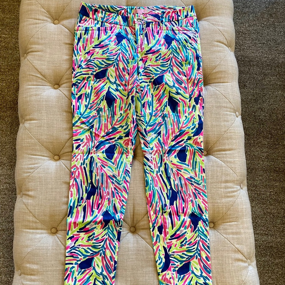 Lilly Pulitzer size 6 Kelly pant in EUC